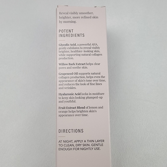 NWT JLO Beauty That overnight hustle AHA + BHA resurfacer 1 FL OZ - Picture 6 of 7